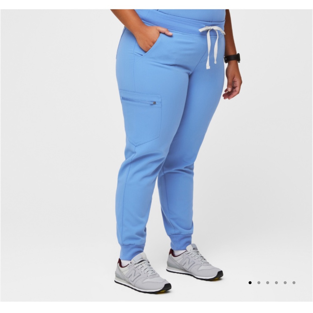 Zamora Jogger Scrub Pants Ceil Blue